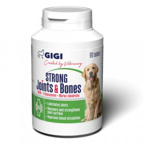 GIGI STRONG JOINTS & BONES papildbarība suņiem Locītavu veselībai N90